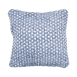 [230034250] Cojín azul Pet tejido 45x45cm 