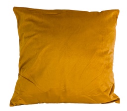 [230034457] Cojín 45x45cm velvet mostaza oscuro