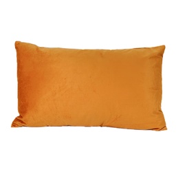 [230034458] Cojín velvet mostaza oscuro 30x50cm