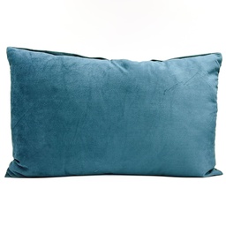 [230034460] Cojín 30x50cm velvet petróleo  