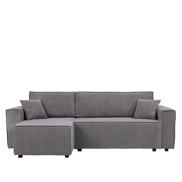 [230035032] Sofá cama seccional Vito gris
