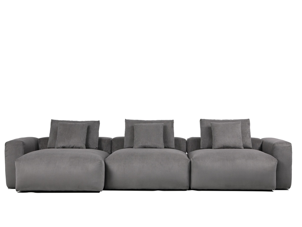[230035036] Sofá modular izquierdo Dante gris