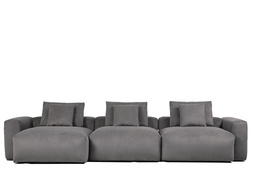 [230035036] Sofá modular izquierdo Dante gris