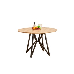 [230035093] Mesa comedor redonda 4 puestos Vigo