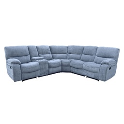 [230035128] Sofá modular reclinable Connor gris