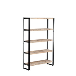 [230035181] Estante 5 niveles Bloom negro