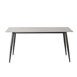 [230035360] Mesa comedor 4 puestos Khissa gris mate