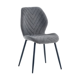[230035364] Silla comedor Maibe gris oscuro