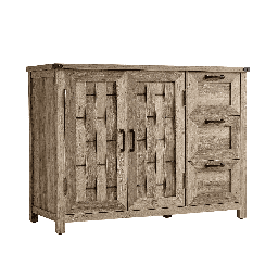 [230035635] Buffet 2 puertas 3 cajones Vinh café
