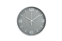 [230036657] Reloj pared gris 29cm