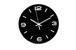 [230036659] Reloj pared negro 29cm