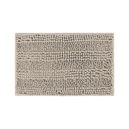 [230038740] Piso de baño chenilla liso beige 70x45cm