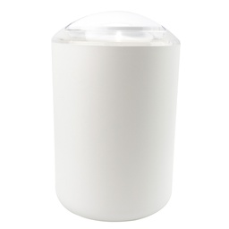 [230038753] Papelero plástico blanco 3L