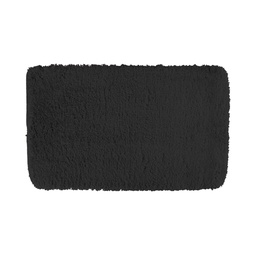 [230038801] Piso de baño liso negro 75x45cm