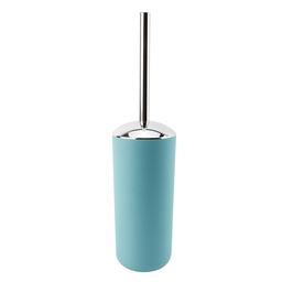 [230038811] Cepillo WC plástico plateado celeste
