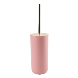 [230038853] Cepillo WC plástico rosado bambú