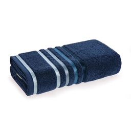 [230039055] Toalla de baño Lumina 500gr 86x150cm Azul Marino/Azul