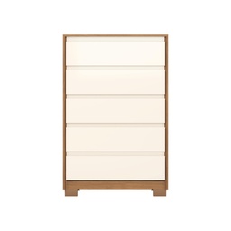 [230040132] Cómoda Andria Nature Off White 5 cajones