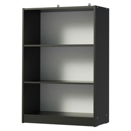 [230040555] Librero Vercelli 3 niveles negro