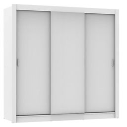 [230040560] Closet Lyon 3 puertas 2 cajones blanco