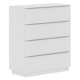 [230040566] Cómoda Varese 4 cajones blanco