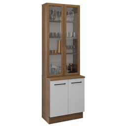 [230040588] Vitrina Agata blanco 70cm