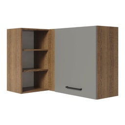 [230040594] Aéreo esquinero Agata gris 1 puerta 102cm