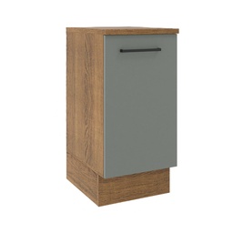[230040603] Base cocina Agata gris 1 puerta 40cm