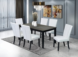 [230040656] Juego comedor 6 sillas Asuan