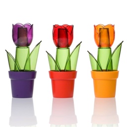 [230040848] Salero plástico Tulipán 12,8cm