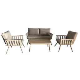 [230041360] Juego living terraza Vibe 2-1-1 beige