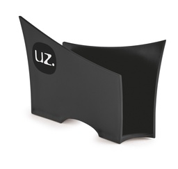 [230041465] Servilletero plástico negro 15x3,5x10cm